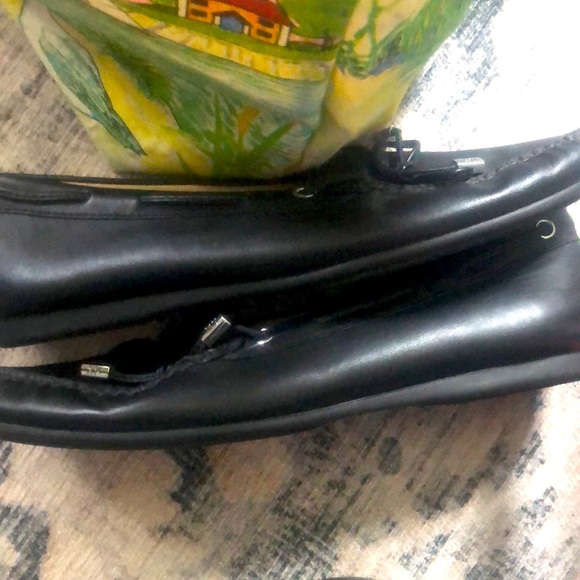 Authentic Michael Kors Slip On Business Shoes Size 8.5 women’s black - Picture 6 of 11